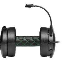 אוזניות גיימינג CORSAIR HS50 PRO STEREO GAMING HEADSET - ירוק