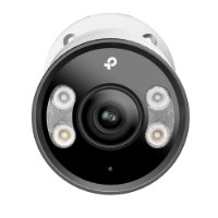 מצלמת צינור Vigi S355 2.8mm 5MP – חזית מצלמה לבנה-שחורה עם עדשה וארבעה פנסי תאורה