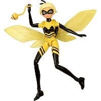 המופלאה: הרפתקאות ליידי באג - ערכת בובה קווין בי 12 ס"מ ואביזרים Miraculous Ladybug