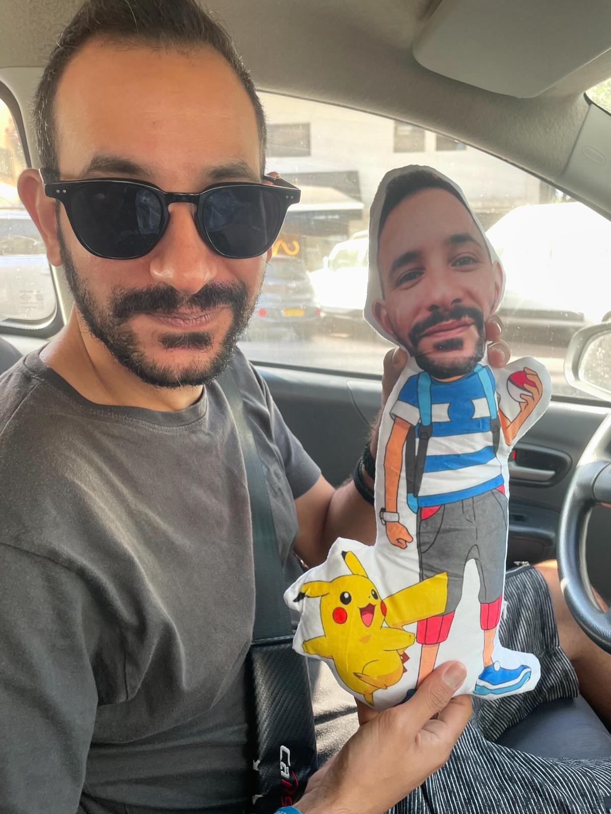 חוות דעת - כרית אש קצאם עם פיקצ׳ו בצורה שלך