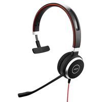 אוזניות קשת מונו חוטיות עם מיקרופון מובנה Jabra Evolve 40 MS Mono