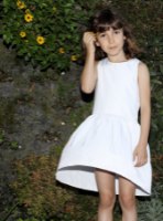 שמלת אנה לבנה 2-9