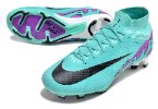עם גרב - נעלי כדורגל Mercurial Superfly 8 Elite סגול טורקיז