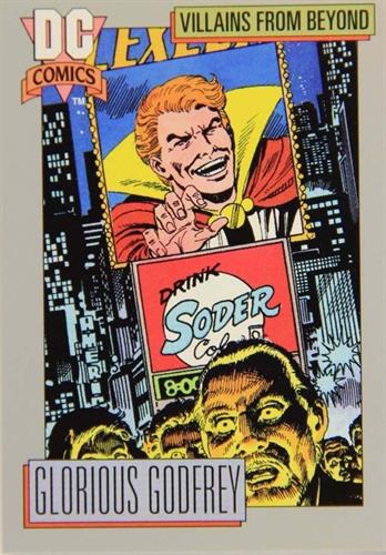קלף בודד די.סי קומיקס DC Comics - Godfrey's Mind Control Helmets - Villains From Beyond - 131