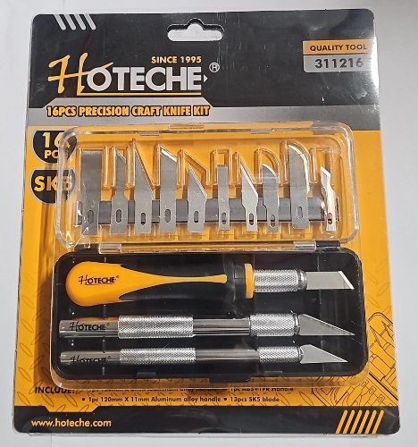 סט של 16 חלקים סכיני חיתוך מדויקים HOTECHE