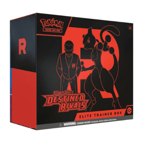 Pokemon TCG:Scarlet & Violet 10 Destined Rivals ETB  קלפי פוקימון מקוריים אליט טריינר