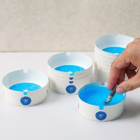 מארז 25 מאפרות לטיהור האוויר ונטרול ריחות עם ג'ל כיבוי ייחודי לנטרול עשן מידי – LEMON MONKEY