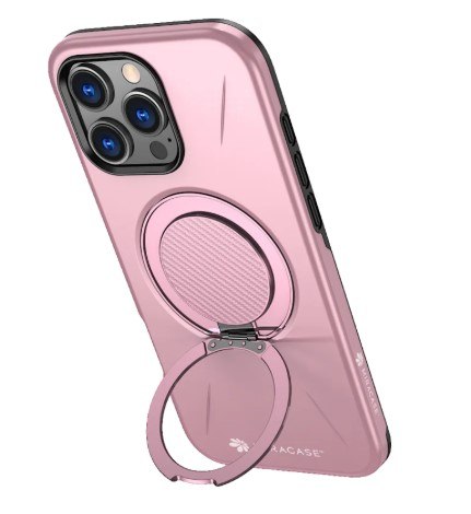 קייס פלסטיק לטלפון נייד מירקייס דגם Miramag עבור iPhone 16 Pro Max ורוד