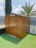 מחסן מתכת פרמיום דגם 2.13X1.27 Garden Top W74