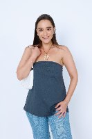 סטרפלס דיאנה אפור