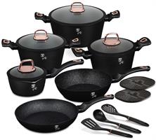 סט סירים ומחבתות מבית ברלינגר האוס Berlinger Haus Black Rose BH‑8234 למטבח הבית