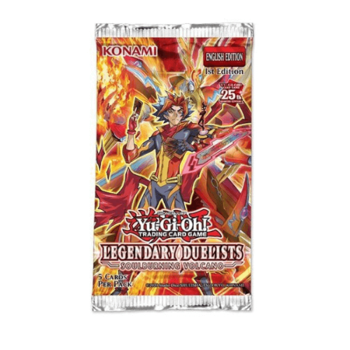 Yu-Gi-Oh! Soulburning Volcano Booster Pack קלפי יו-גי-הו TCG מקוריים חבילת בוסטר