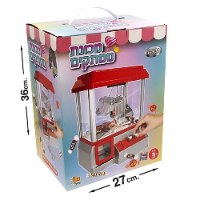 טלבר פופ - מכונת ממתקים מנגנת לילדים עם מנוף להרמת לממתקים גדולה