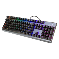 מקלדת גיימינג מכאנית CoolerMaster CK350 Brown Switch עברית/אנגלית