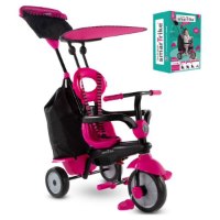 תלת אופן בעל 4 מצבי נסיעה VANILLA PLUS צבע ורוד 798151P מבית קפיץ קפוץ