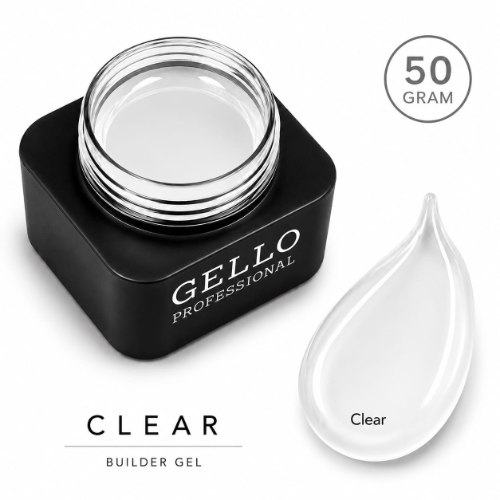 ג'ל בנייה 50 גרם-GELLO|CLEAR