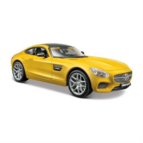 דגם מכונית מרצדס AMG GT צהוב - Maisto 1:24
