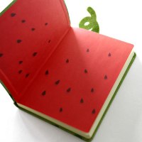 מחברת A6 מעוצבת אבטיח Juicy Watermelon
