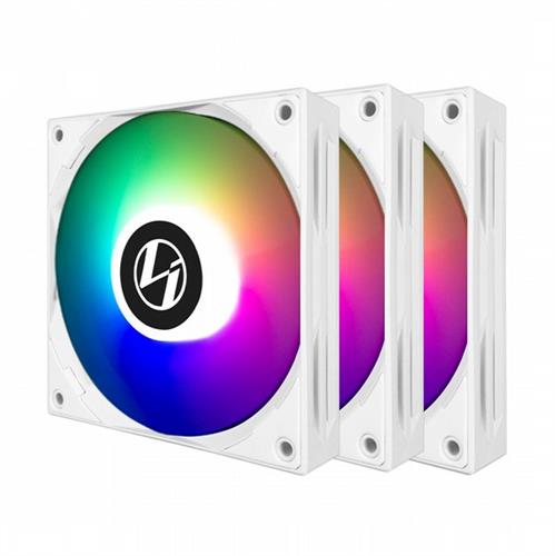 סט 3 מאווררים Lian Li ST120 לבנים