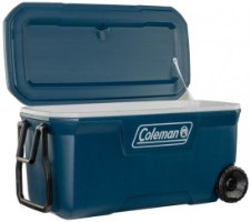 צידנית אקסטרים עם גלגלים 94 ליטר צבע כחול | Coleman Xtreme 94L | מקט 2000037216 |קפיץ קפוץ