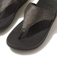 כפכף לולו גליץ שחור פיוטר פיטפלופ FITFLOP