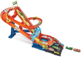 ערכת מסלול Hot Wheels City Roller Coaster Rally