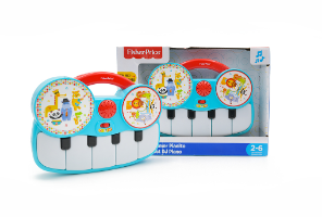 Fisher Price פישר פרייס פסנתר DJ הראשון שלי