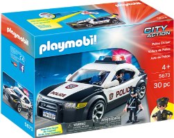 פליימוביל מכונית משטרה 5673 - playmobil police במבצע!