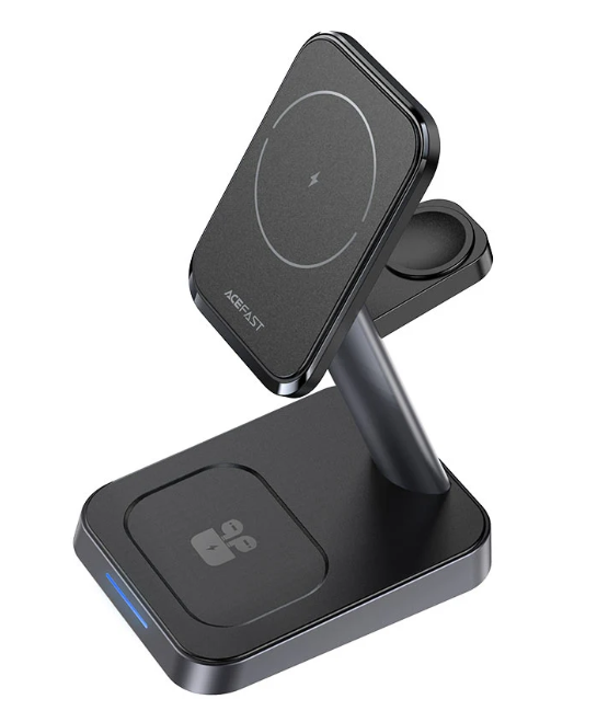 Fast Wireless Charger Desktop Holder E3 3-in-1 מטען אלחוטי שולחני משולב 15W