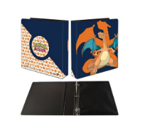 Charizard 2″ Album for Pokemon אלבום טבעות לקלפי פוקימון עיצוב צ'אריזרד