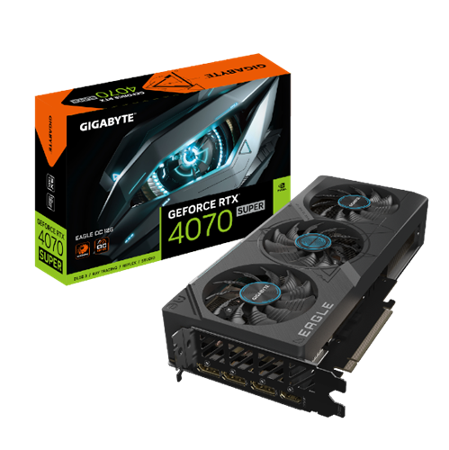 כרטיס מסך Gigabyte GeForce RTX 4070 SUPER EAGLE OC 12GB