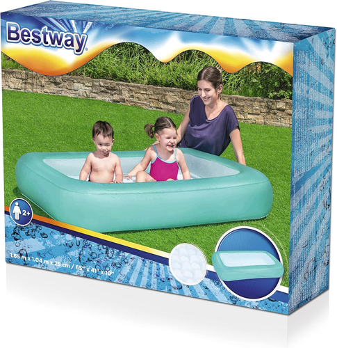 בריכה מתנפחת מלבנית 1.65m x 1.04m x 25cm