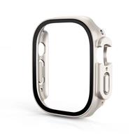 x10 כיסוי הגנה משולב מגן זכוכית לשעוני Apple Watch 7/8/9 בקוטר 41mm
