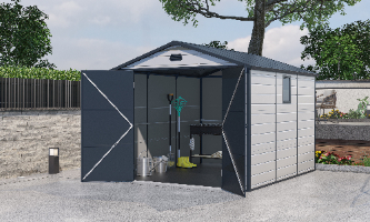 מחסן פלסטיק ARPO פרימיום במידה 240X278 דגם H90
