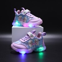 נעלי ספורט אנה ואלזה - LED