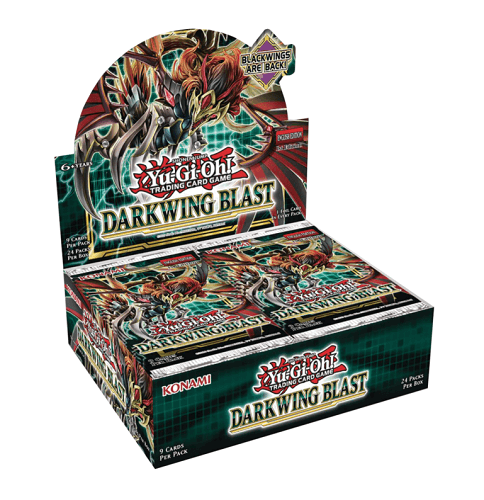 Yu-Gi-Oh Darkwing Blast Booster Box (24 Packs) קלפי יו-גי-הו TCG מקוריים בוסטר בוקס