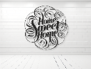 דגם 8  - מגוון שלטי Home Sweet Home