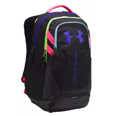 תיק נוער UNDERARMOR שחור/צבעוני