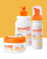 מוס DOUXO S3 PYO לחיטוי העור לכלבים וחתולים ללא צורך בשטיפה