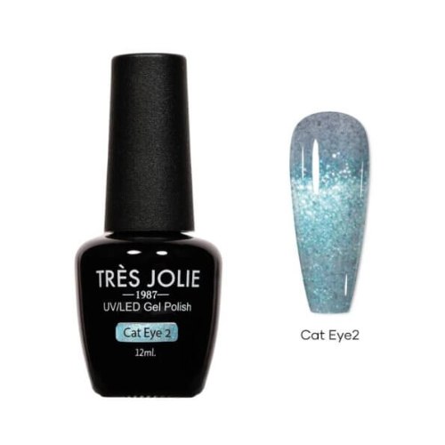 לק ג'ל עין החתול cat eye 2-tres jolie