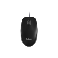 עכבר חוטי Logitech B100 צבע שחור