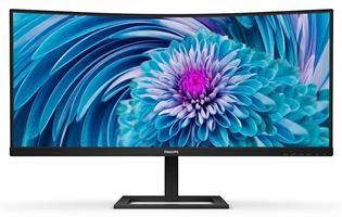 Philips 346E2CUAE – מסך קעור רחב במיוחד בתצוגה קדמית עם עיצוב דק ואלגנטי