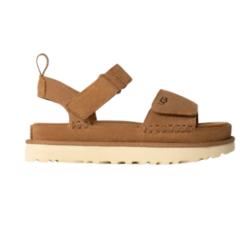 סנדלי האג- כפכפי האג UGG Women's Goldenstar Hi Chestnut