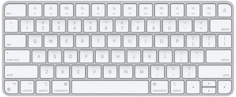 מקלדת אלחוטית בלוטוס' Apple Magic Keyboard דגם A2450