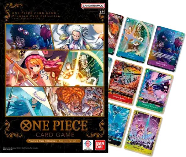 קלפי וואן פיס One piece Premium Card Collection Best Selection Vol.1 English
