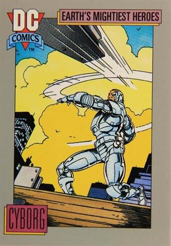 קלף בודד די.סי קומיקס DC Comics - Cyborg's Arsenal - Earth's Mightiest Heroes - 43