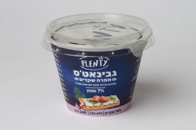 גבינאטס גבינה שום שמיר פלנטי