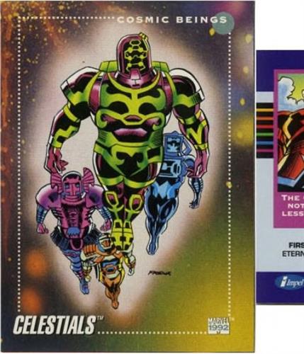קלף בודד מארוול marvel - celestials - Universe Series 3 - 156
