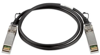 כבל רשת אופטי 1 מטר עם מתאמים - D-LINK 10G DIRECT ATTACH SFP+ STACKING CABLE