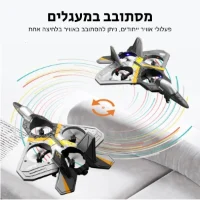 מטוס-רחפן-על-שלט-חומר-עמיד-מנפילות
